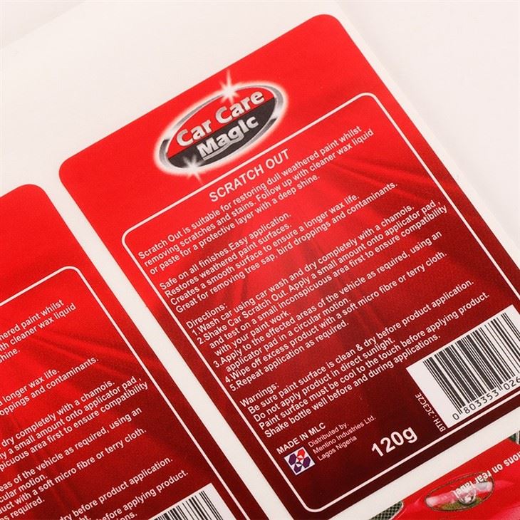 Label Stickers For Car factory